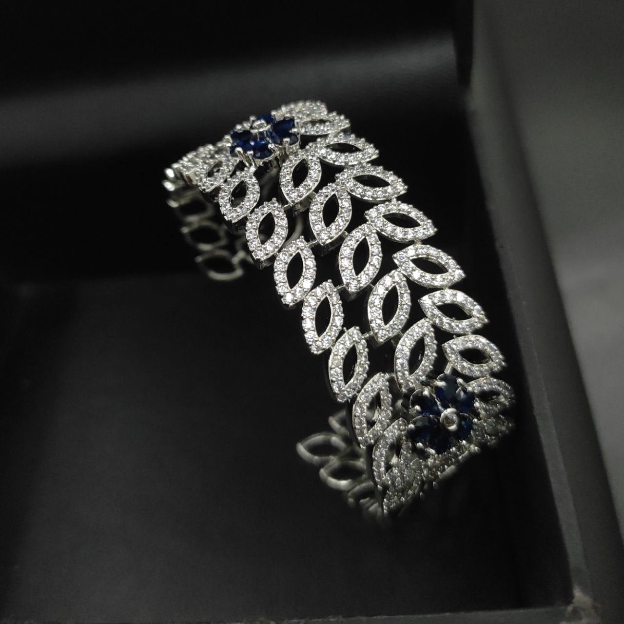 Premium quality American Diamond adjustable bracelet