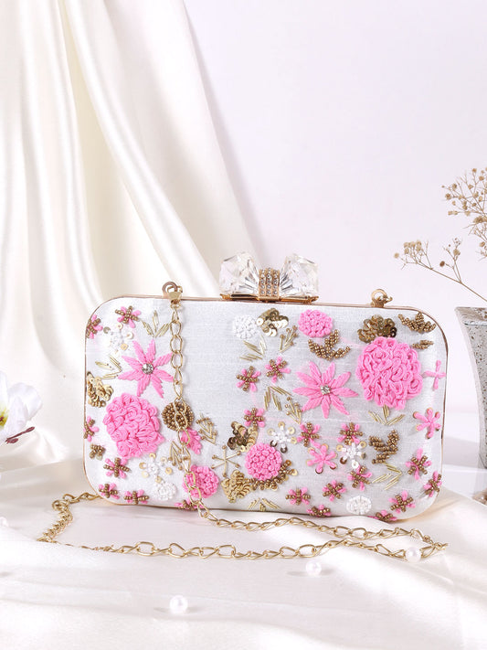 Veshakart Handmade Luxurious Embroided Clutches