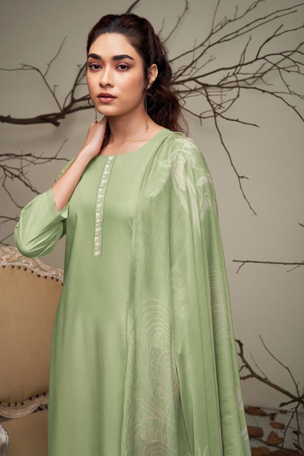 Ganga Fashions Elana Cotton Salwar Suit With Dupatta