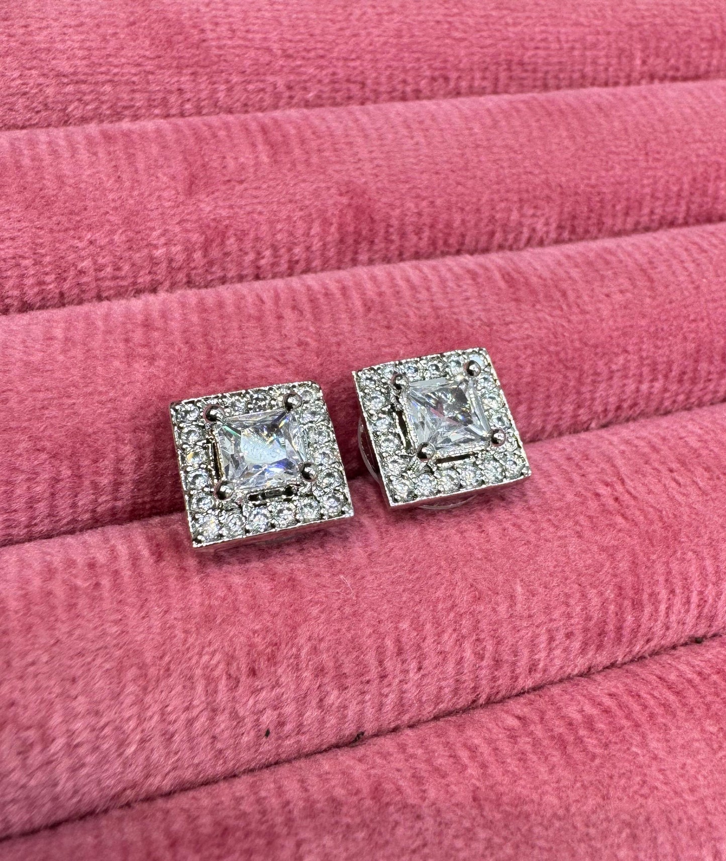 Premium American Diamond Handcrafted Earrings