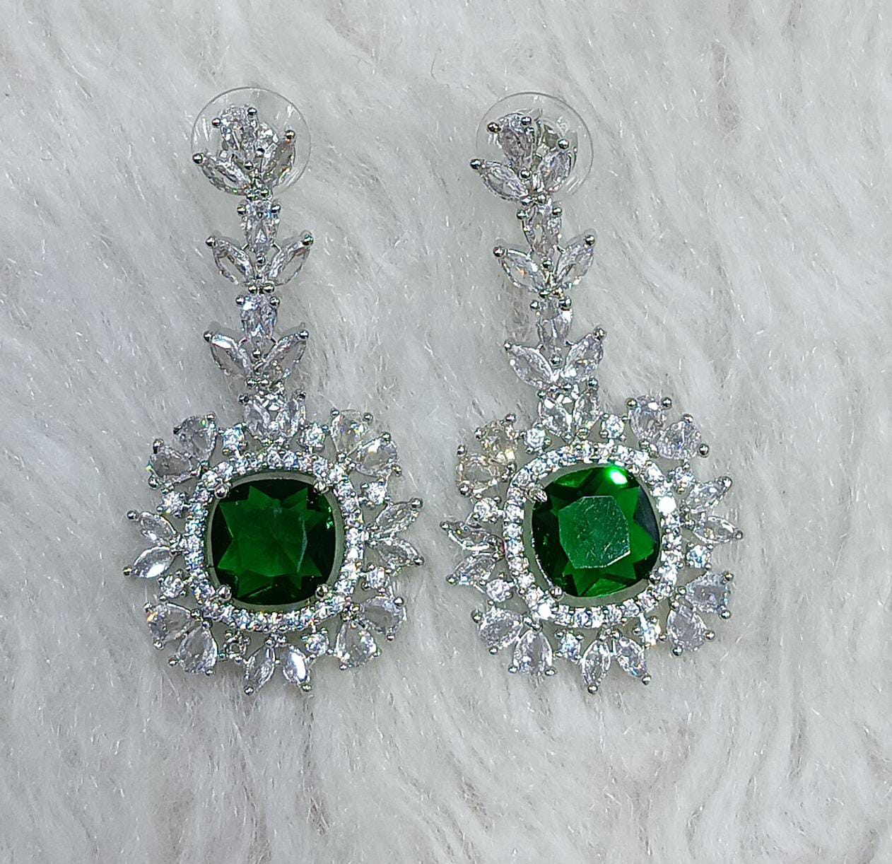 Premium American Diamond Handcrafted Earrings