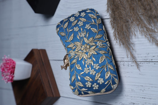 Veshakart Handmade Luxurious Embroided Clutches