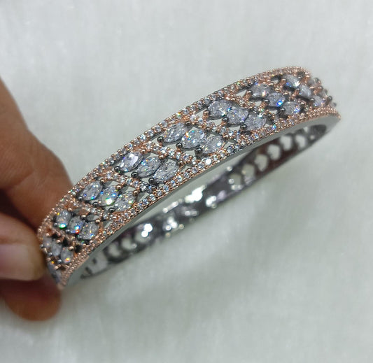 Premium delicate handcrafted anti tarnish American Diamond bracelet