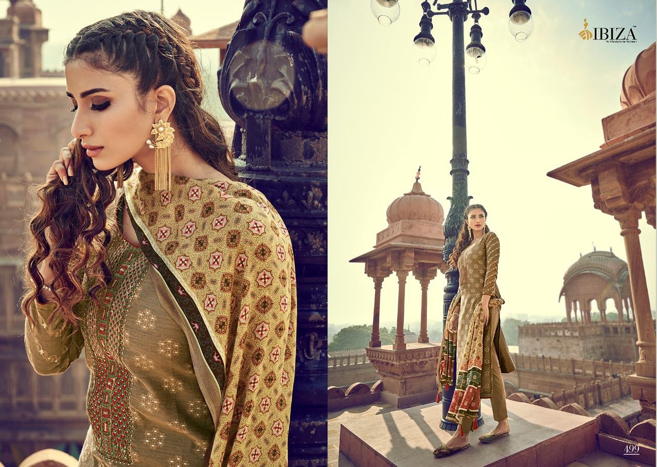 Ibiza Patola Salwar Suit With Dupatta