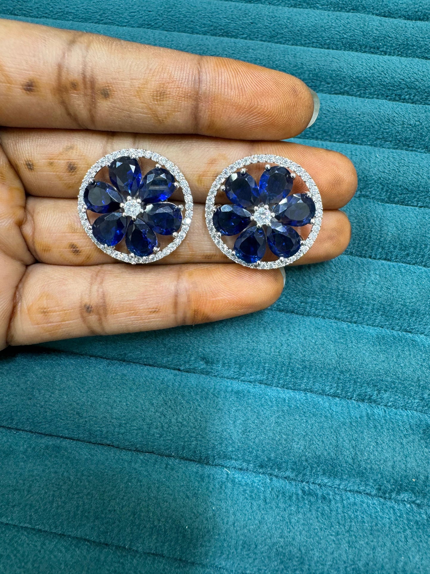 Premium American Diamond Handcrafted Earrings