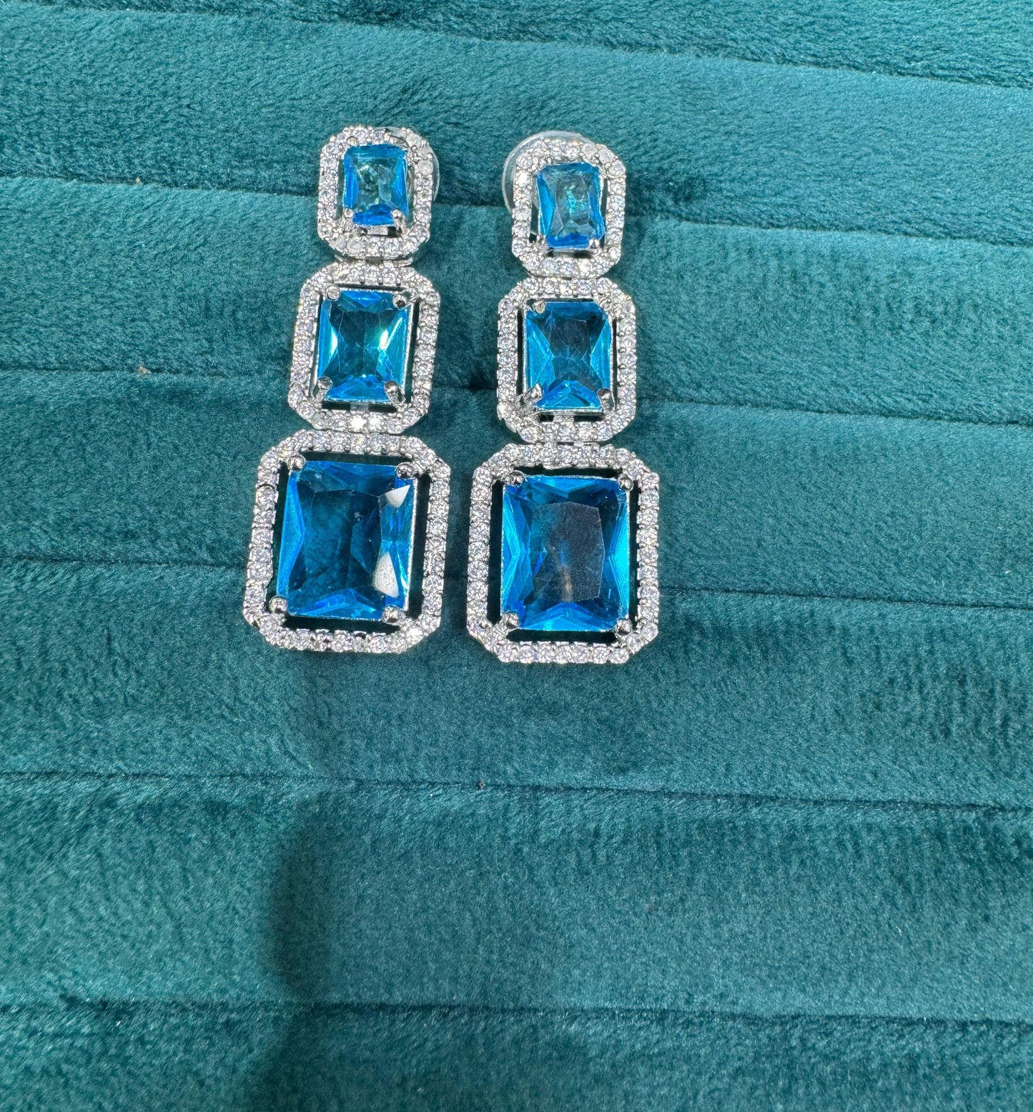 Premium American Diamond Handcrafted Earrings