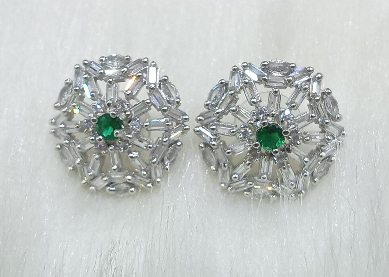 Premium American Diamond Handcrafted Earrings