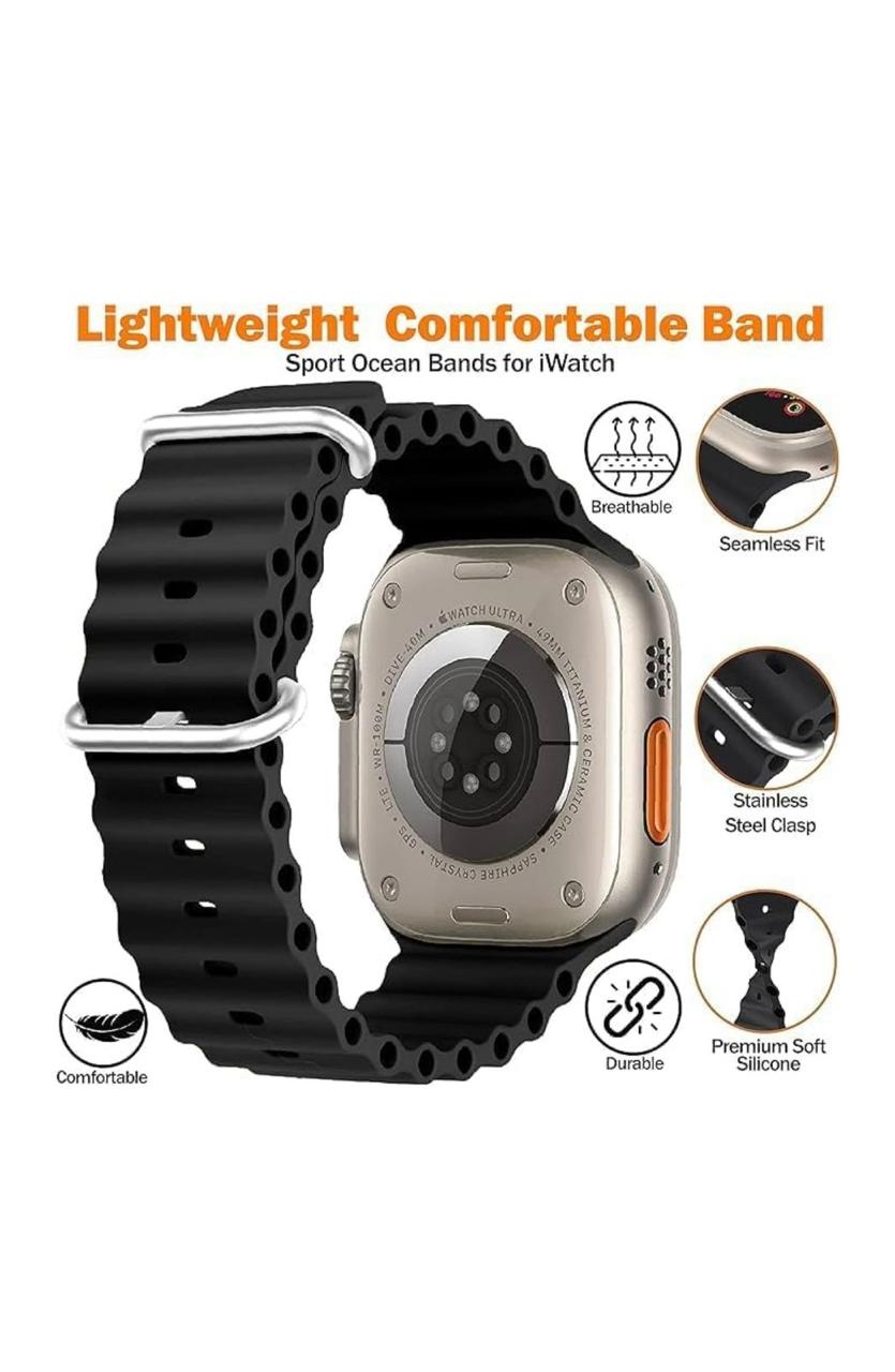 T800 Ultra Smart Watch With 2 STRAP(UNISEX)