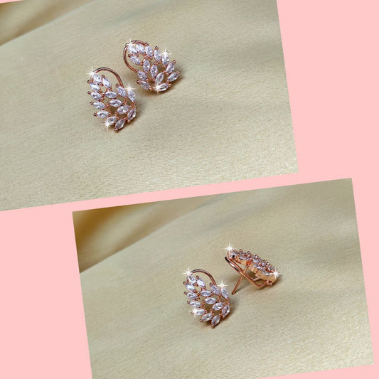 Veshakart Handcrafted Premium American Diamond Earrings