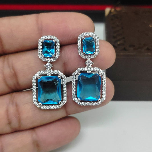 Veshakart Handcrafted Premium American Diamond Earrings