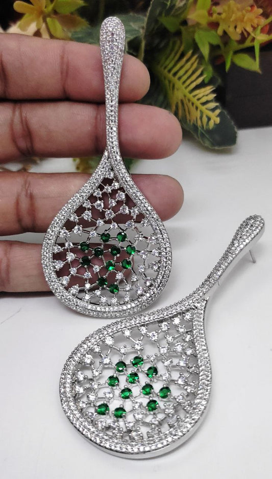 Veshakart Handcrafted Premium CZ Earrings