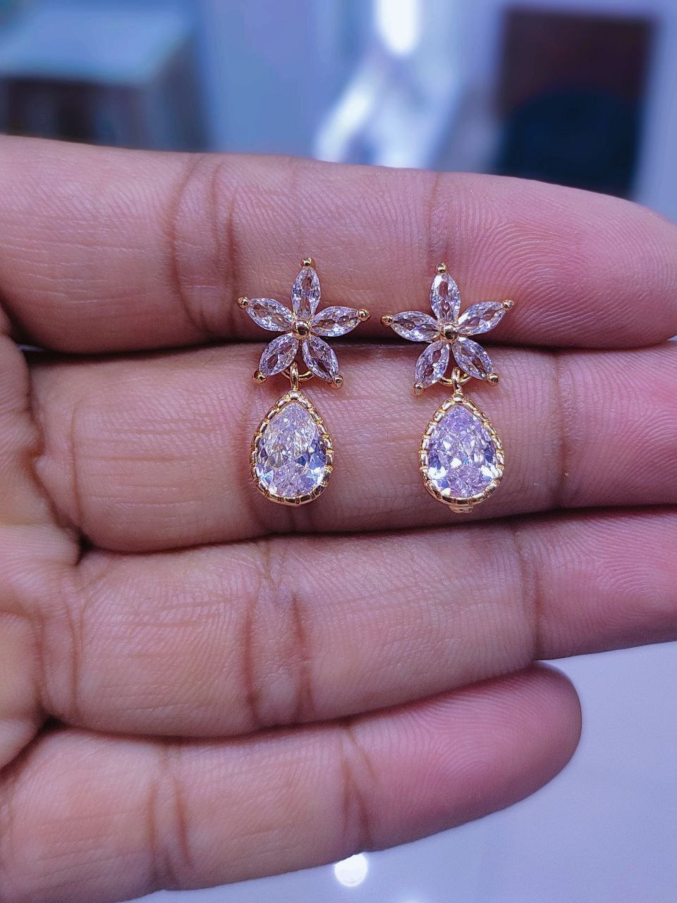 Premium anti tarnish CZ tops