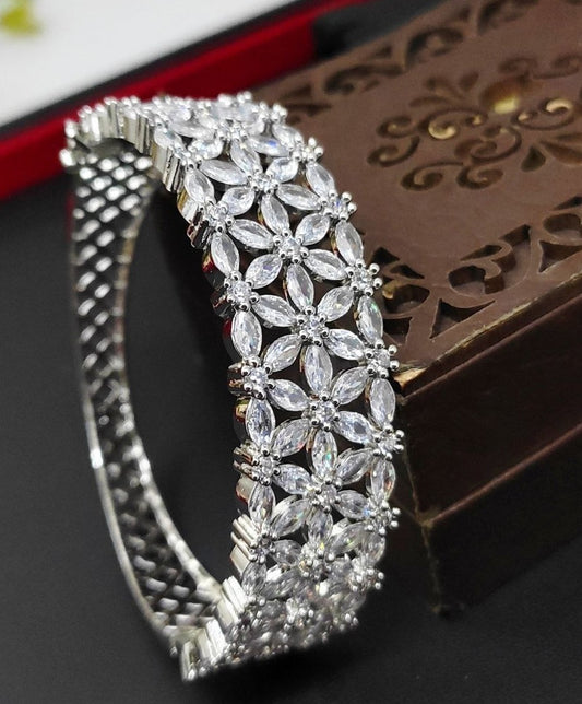 Premium delicate handcrafted anti tarnish American Diamond bracelet