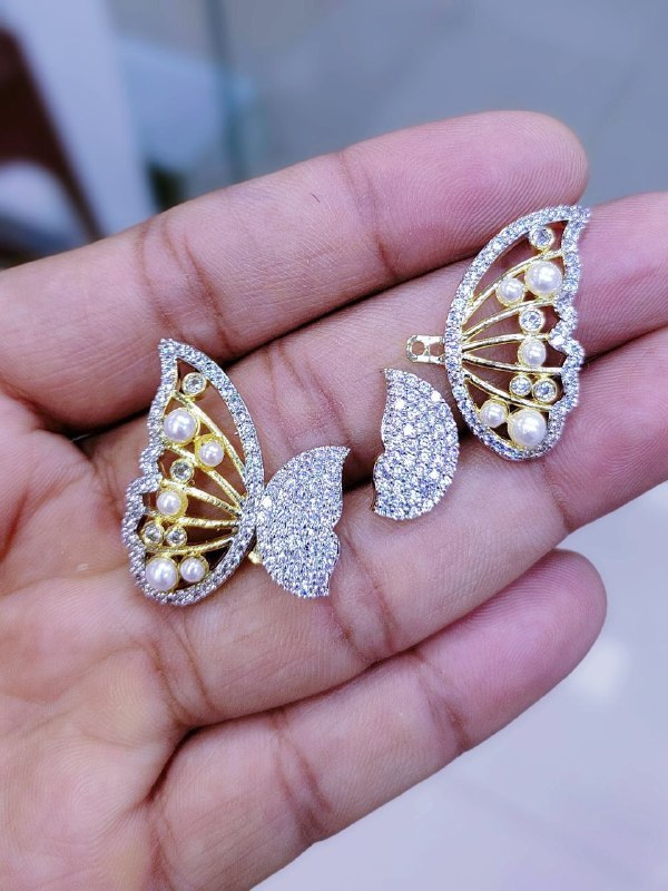 Premium American Diamond Handcrafted Earrings