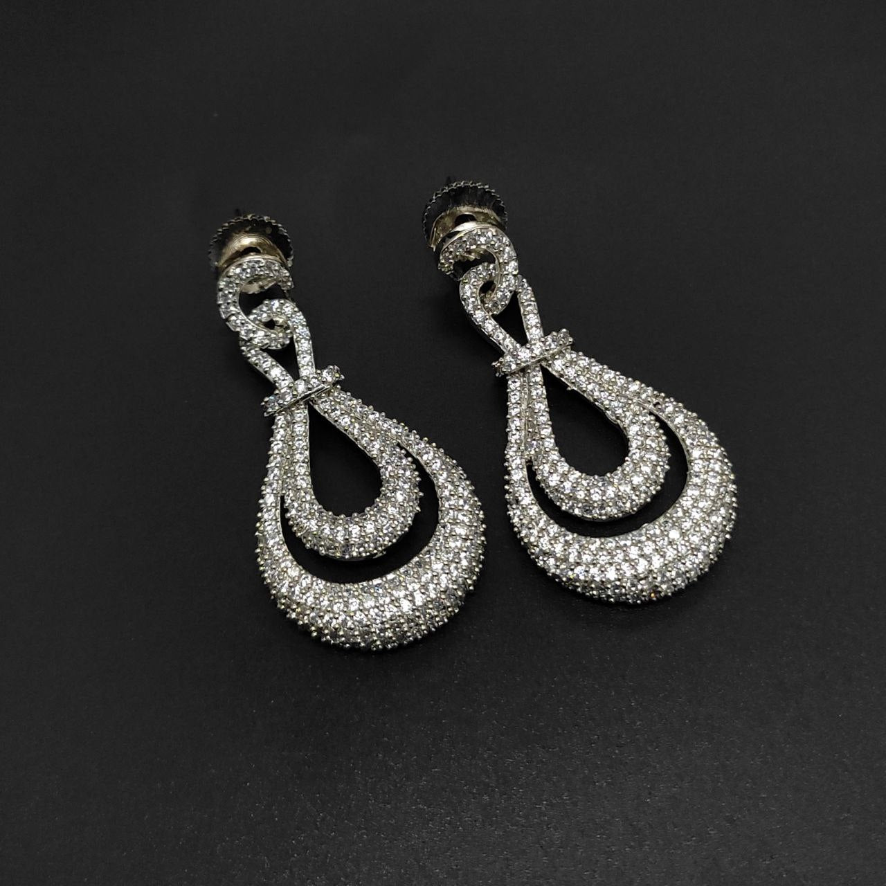 Premium American Diamond Handcrafted Earrings