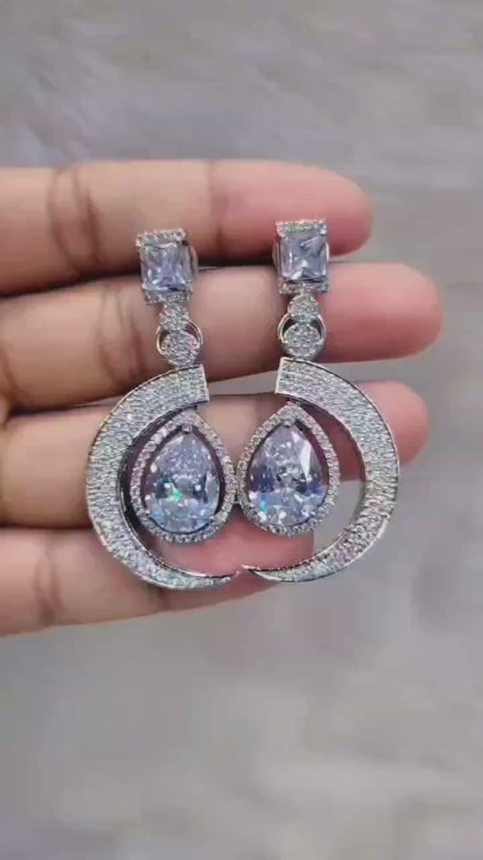 American Diamond Earrings